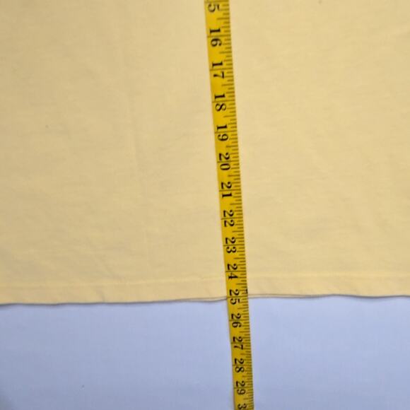 Vintage Mexican Restaurant & Bakery Polo Medium Embroidered Logo Yellow Shirt - Picture 10 of 10